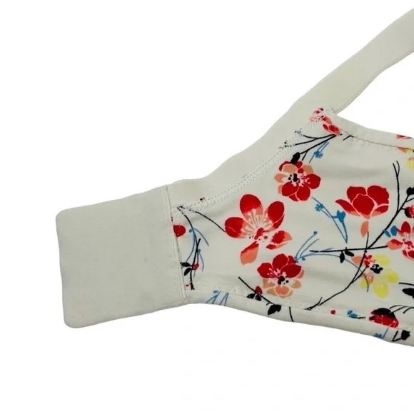 SOMA Bra Embraceable Underwire Hook n eye closure Full coverage Floral 38DD/38E - Picture 7 of 10